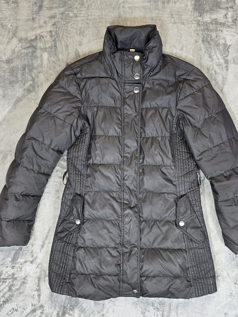 Burberry Brit Goose Down Puffer Jacket Size Small Nova Check